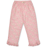 Lalaby Pink Flower Cord Lotte Byxor