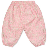 Lalaby Pink Flower Cord Pixi Byxor