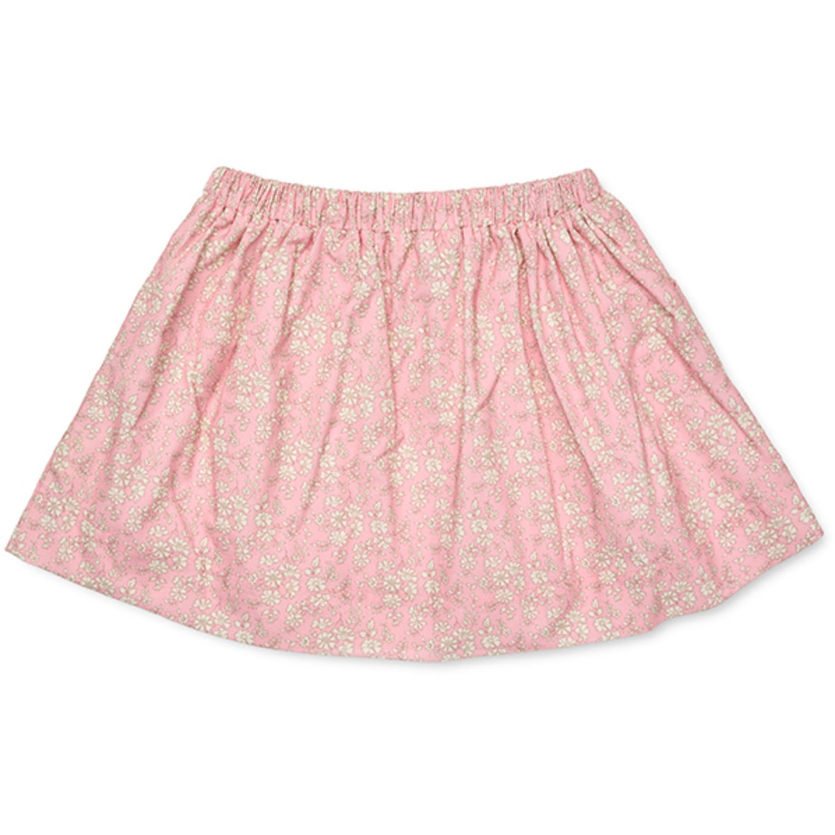 Lalaby Pink Flower Cord Dagmar Kjol