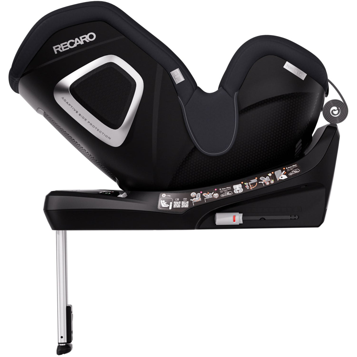 RECARO Fresh Black Toron 1 Kid Bil Plats