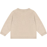 Minymo Beige Melange Cardigan Stickad