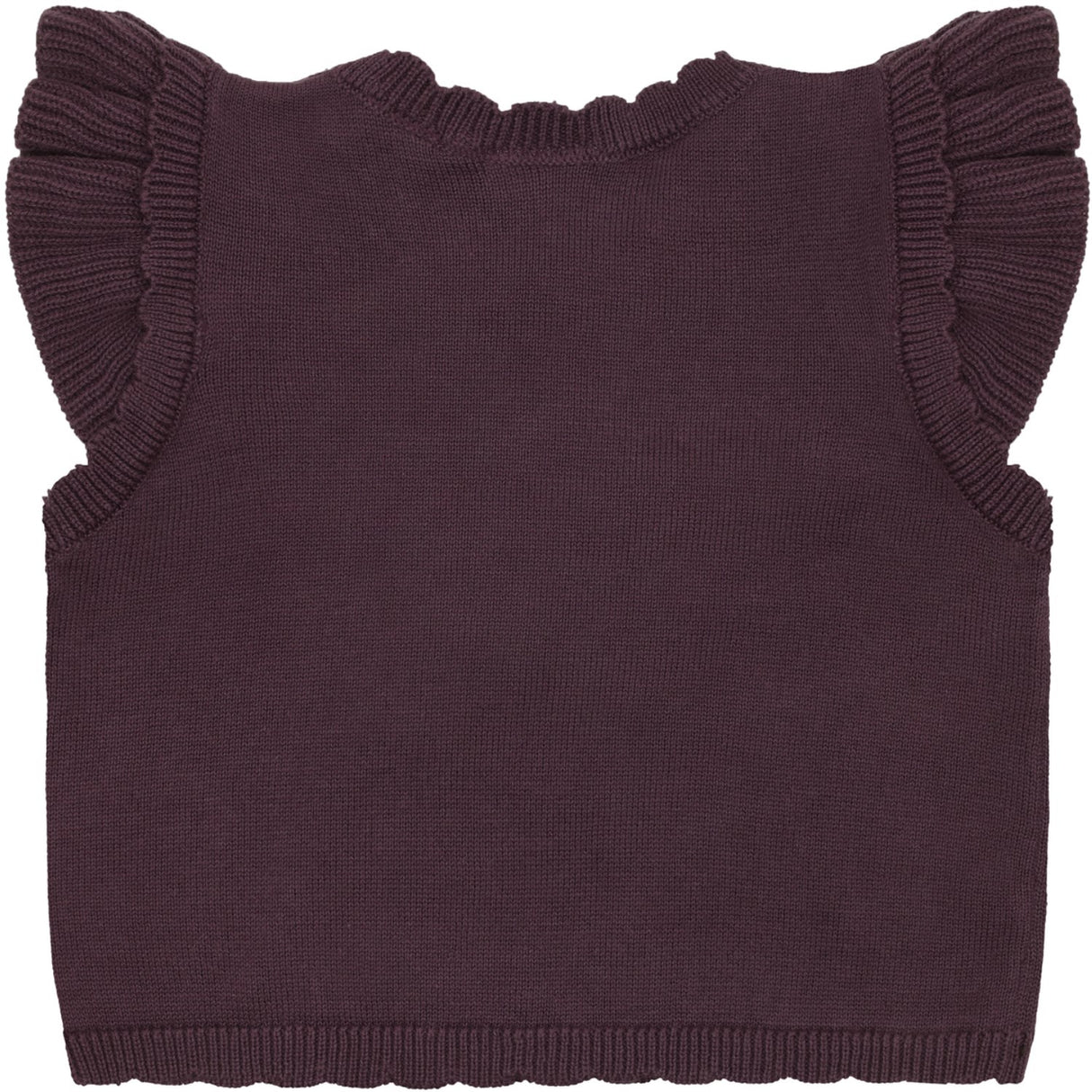 Minymo Huckleberry Väst Stickad