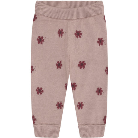 Minymo Fawn Byxor Stickad