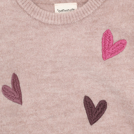 Minymo Fawn Pullover Stickad