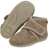 En Fant Walnut Melange ull tossor Kardborreband