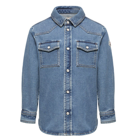 Moncler Blue Skjorta