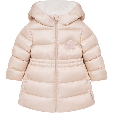 Moncler Light Pink Ylenia Long Parka Jacka