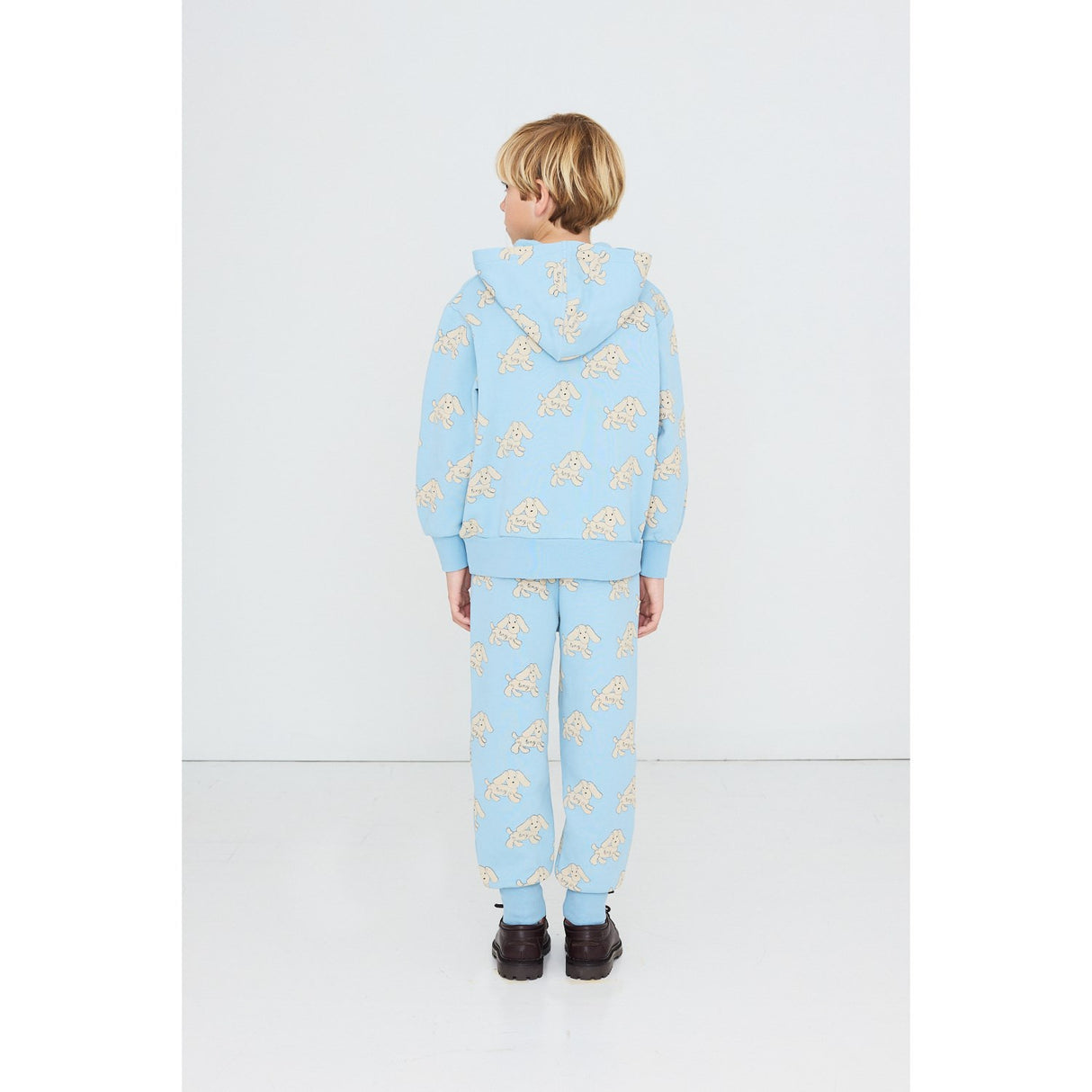 TinyCottons Denim Blue Dogs Hoodies