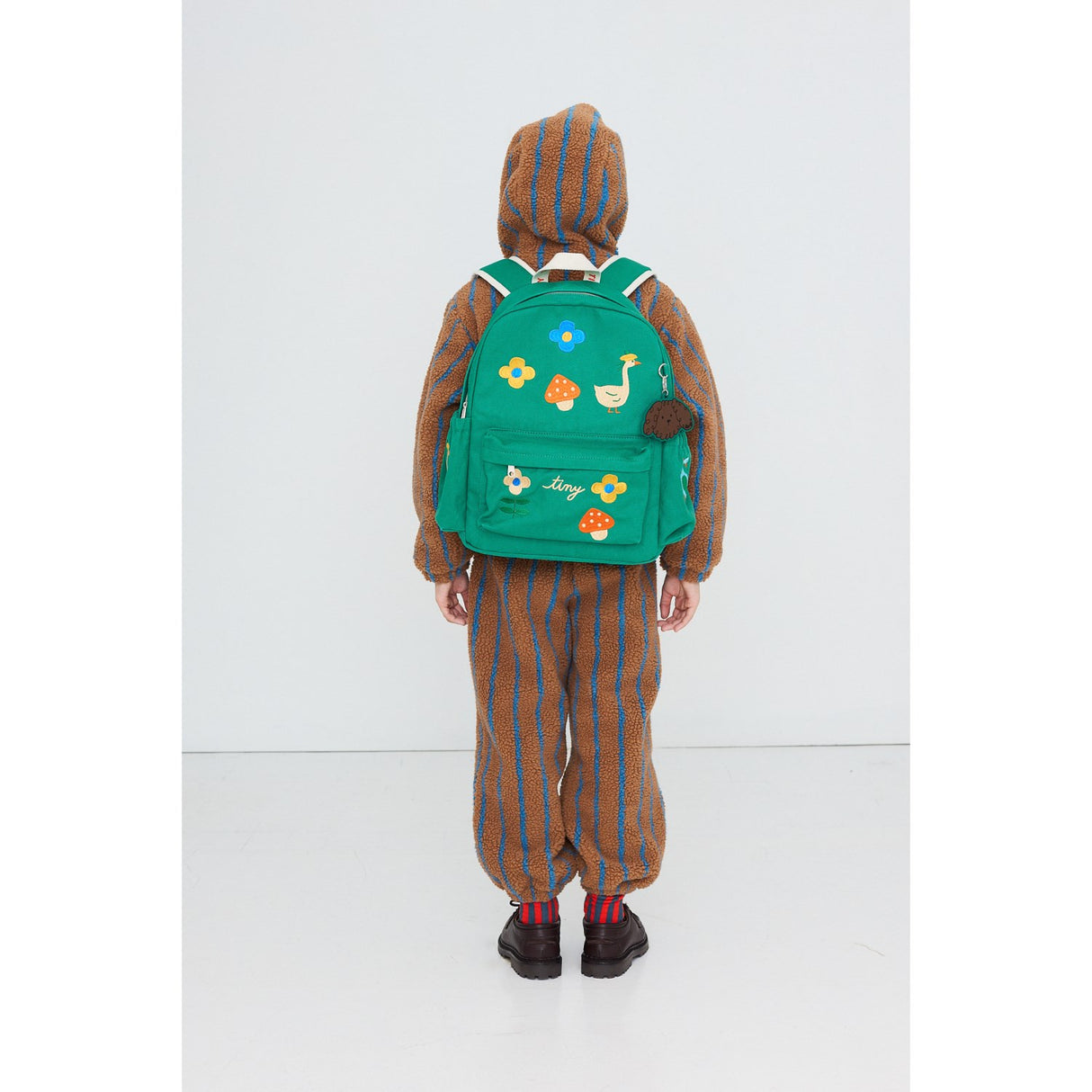 TinyCottons Dark Emerald Winter Pond Ryggsäck