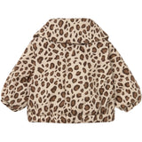 TinyCottons Dark Vanilla Animal Print Baby Quiltad Jacka