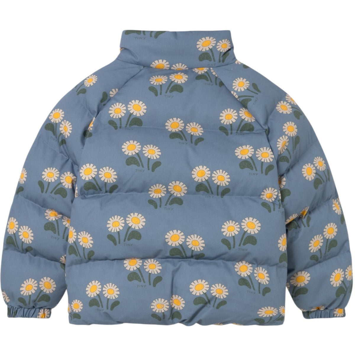 TinyCottons Stone Winter Flowers Kort Quiltad Jacka