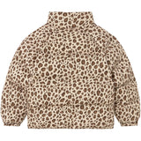 TinyCottons Dark Vanilla Animal Print Kort Quiltad Jacka