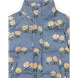 TinyCottons Stone Winter Flowers Kort Quiltad Jacka