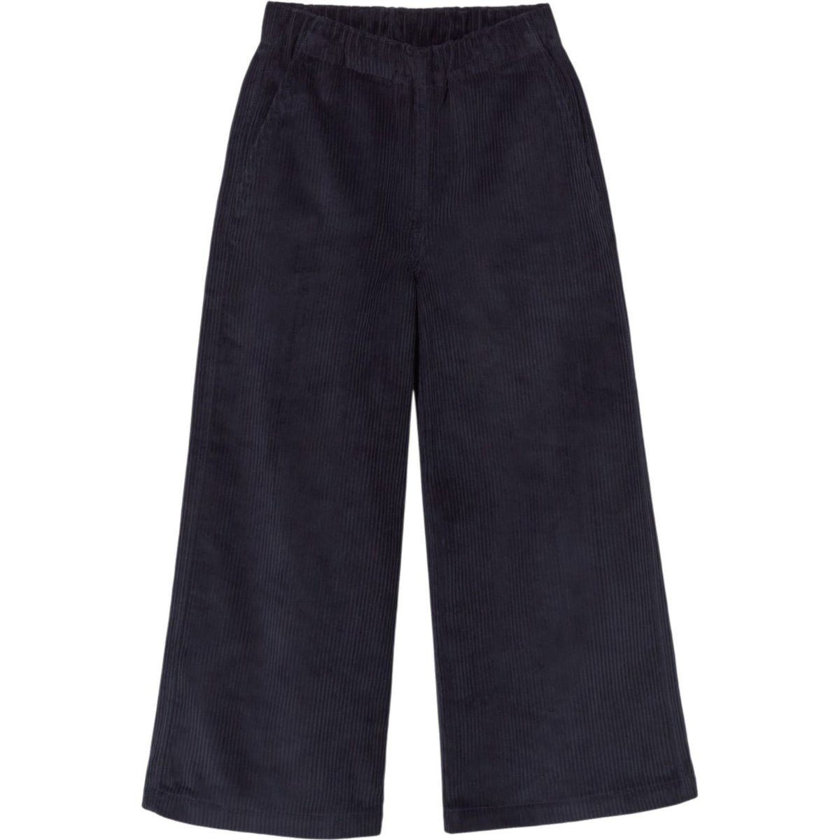 TinyCottons Light Navy Solid Corduroy Byxor