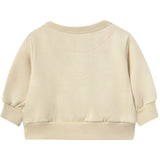 TinyCottons Sandstone Björn Graphic Baby Sweatshirt