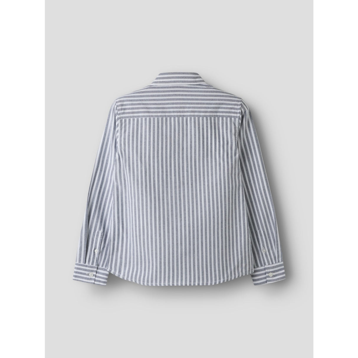 Name It Navy Blazer Bright White Nkmnewsa Ls Skjorta Noos