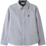 Name It Navy Blazer Bright White Nkmnewsa Ls Skjorta Noos
