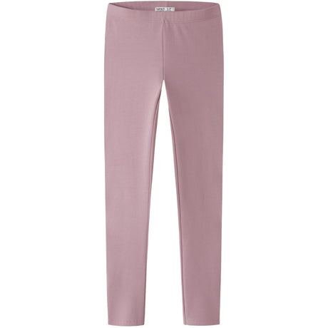 Name It Lilas Nkfdavina Solid Swe Leggings Bru N Noos