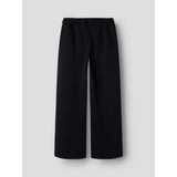 Name It Black Antique White Print Nkfria Wide Sweat Byxor Bru Noos