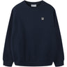Name It Dark Sapphire Nkmflo Ls Nreg Sweat Bru Noos