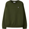 Name It Rifle Green Nkmflo Ls Nreg Sweat Bru Noos
