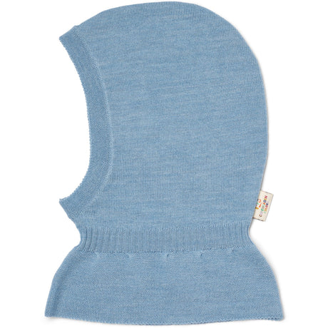 COPENHAGEN COLORS Endless Blue Lt. Stickad Merino Elefanthatt Med Frill