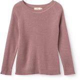 COPENHAGEN COLORS Winter Rose Merino Classic Rib Blus