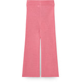COPENHAGEN COLORS Blossom Pink Merino Wide Rib Byxor