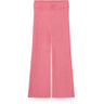 COPENHAGEN COLORS Blossom Pink Merino Wide Rib Byxor