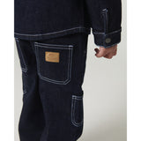 COPENHAGEN COLORS Raw Denim Denim Cargo Byxor