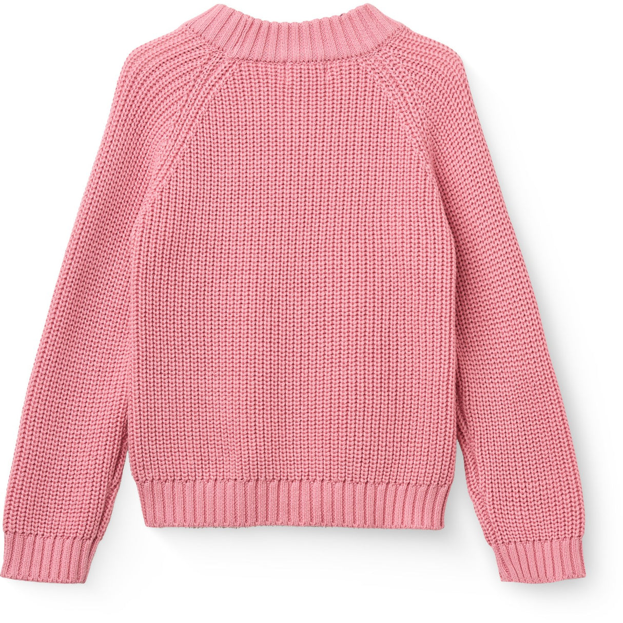 COPENHAGEN COLORS Blossom Pink Stickad Classic Rib Sweater