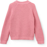 COPENHAGEN COLORS Blossom Pink Stickad Classic Rib Sweater