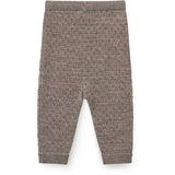 COPENHAGEN COLORS Natural Melange Merino Pattern Baby Leggings