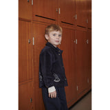 COPENHAGEN COLORS Navy Corduroy Overshirt M/ Emb.