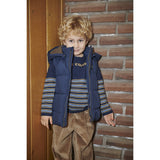 COPENHAGEN COLORS Brown Corduroy Pant M/ Adj. Waist