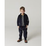 COPENHAGEN COLORS Navy Corduroy Overshirt M/ Emb.
