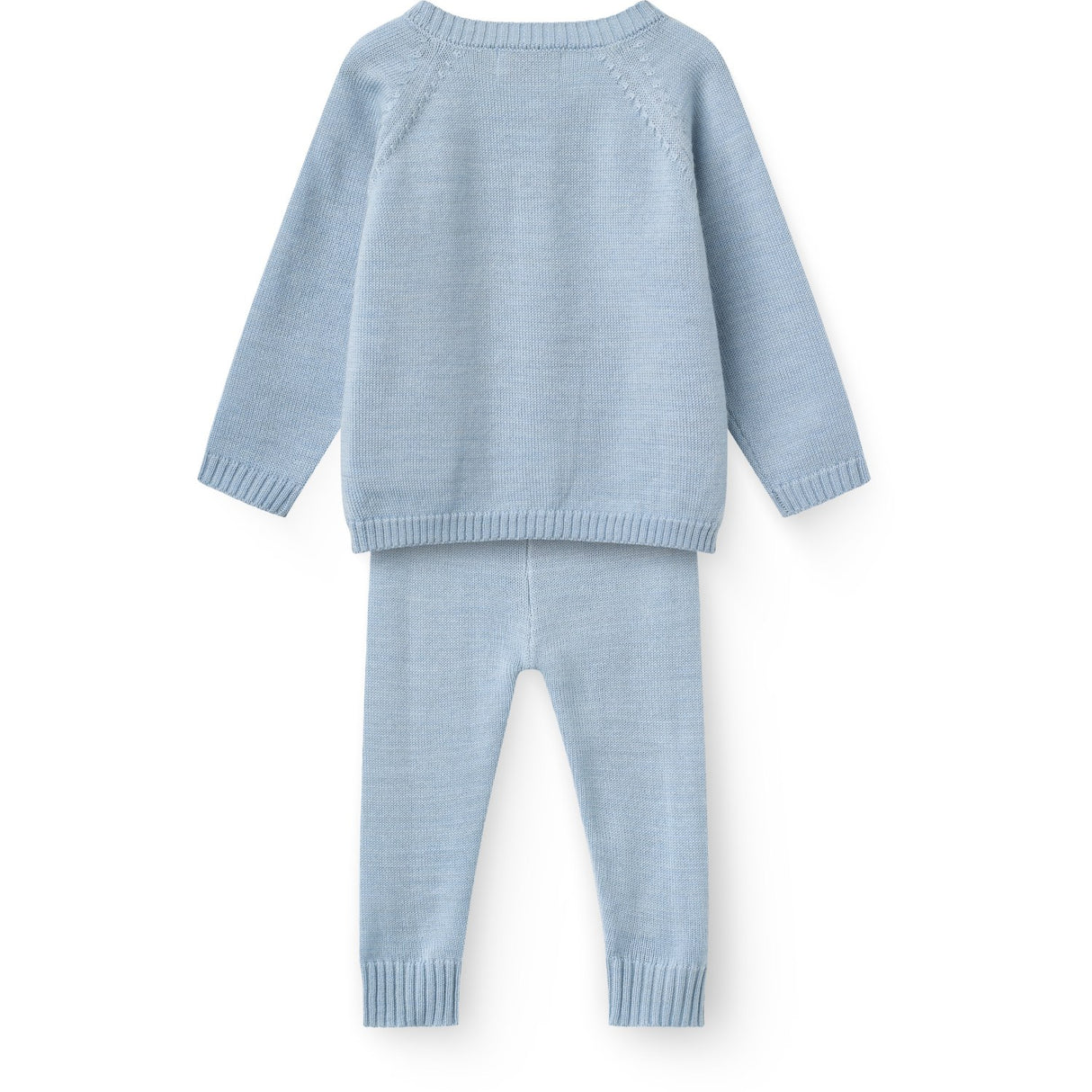 COPENHAGEN COLORS Dusty Blue Classic Merino Baby Sett