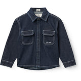 COPENHAGEN COLORS Raw Denim Organic Regular Denim Skjorta