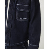 COPENHAGEN COLORS Raw Denim Organic Regular Denim Skjorta