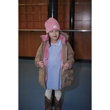 COPENHAGEN COLORS Walnut Puffer Long Frill Jacka M/ Teddy Lining