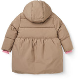 COPENHAGEN COLORS Walnut Puffer Long Frill Jacka M/ Teddy Lining