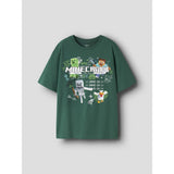 Name It Evergreen Nkmsena Minecraft Ss Nreg Topp Box Bfu