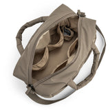DonebyDeer Taupe Quiltad Changing Väska