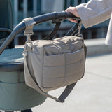 DonebyDeer Taupe Quiltad Stroller Väska