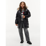 Tommy Hilfiger Black-Black Essential Long Down Jacka
