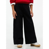 Tommy Hilfiger Black-Black Wide Leg Byxor