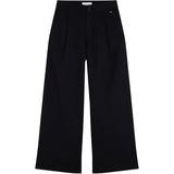Tommy Hilfiger Black-Black Wide Leg Byxor