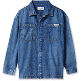 Calvin Klein Beckford-Blue Ck Lt Wt Denim Skjorta