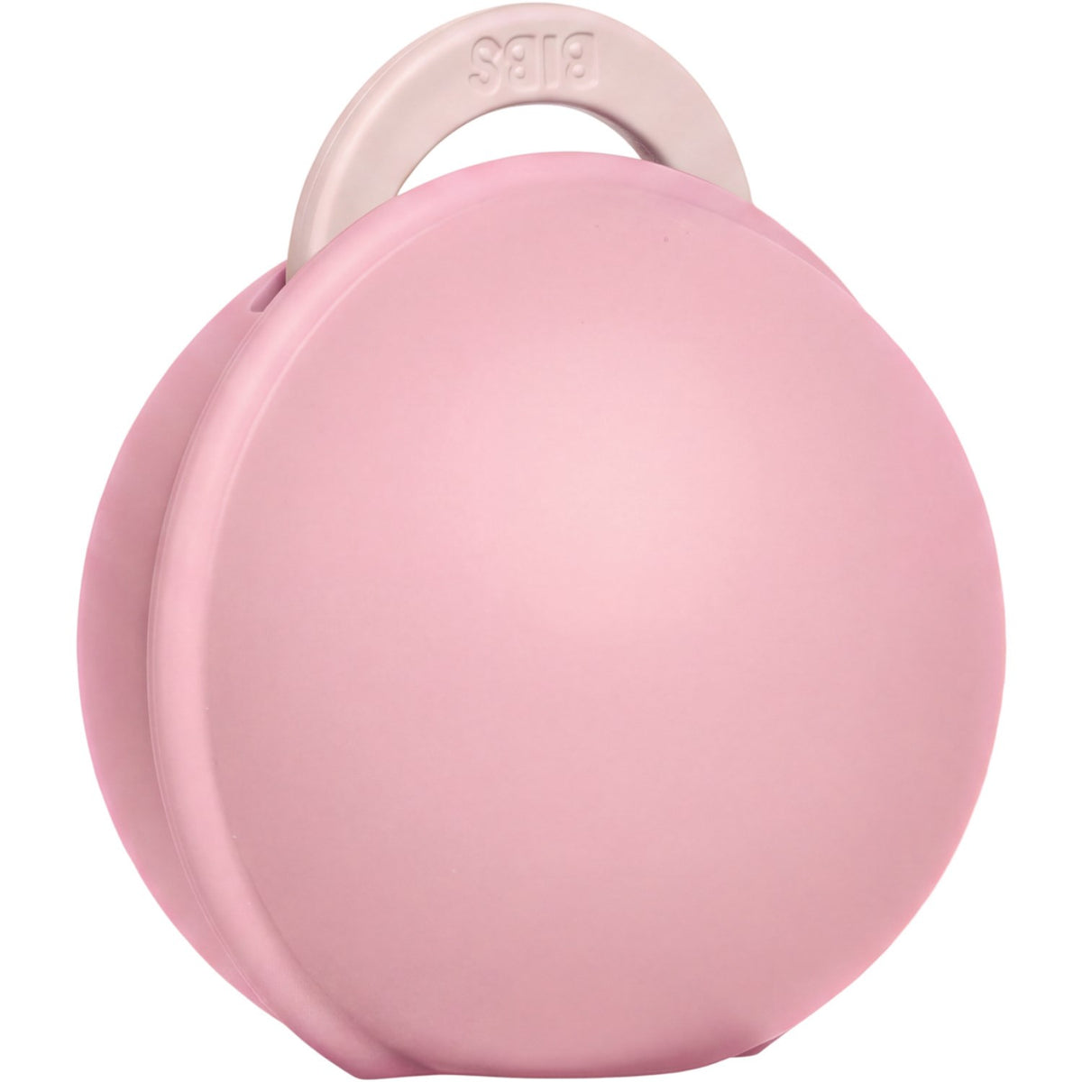 Bibs Petal / Baby Pink Colour Napp Round Latex & Napp Case Mini