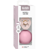 Bibs Petal / Baby Pink Colour Napp Round Latex & Napp Case Mini